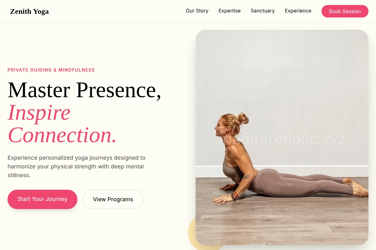 Zenith Yoga Teacher